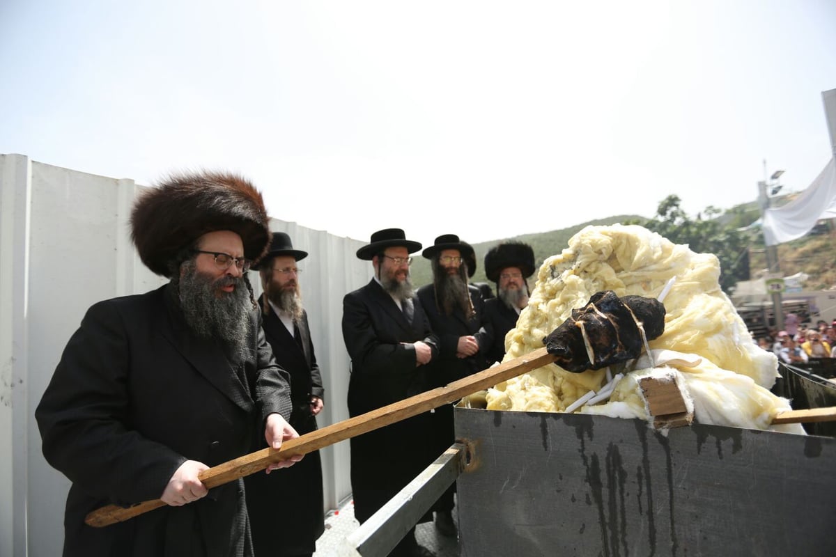 מעמד ההדלקה של סאטמר במירון • גלריה