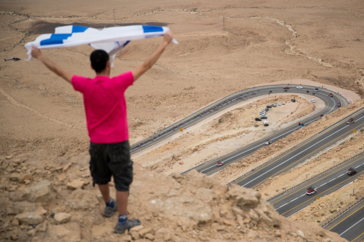 מירוץ הג'ירו ד'איטליה במכתש רמון • גלריה