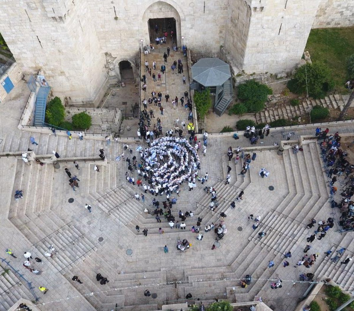 התיעוד המשטרתי: ריקוד הדגלים בירושלים