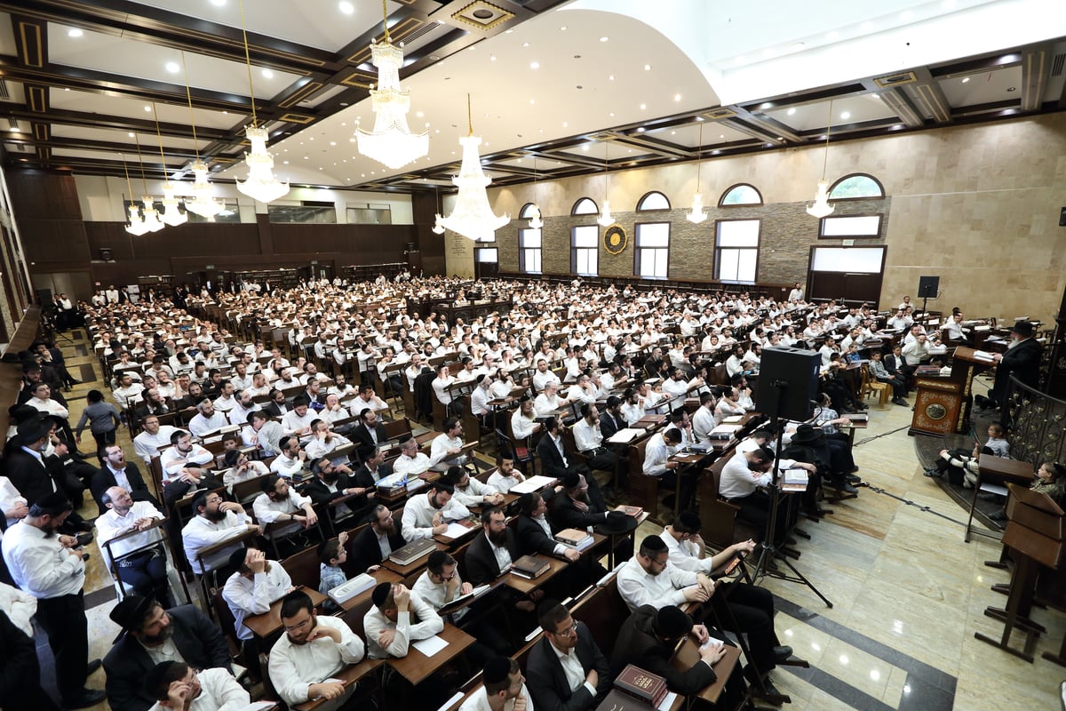 הגר"ד לנדו חיזק את אברכי מודיעין עילית