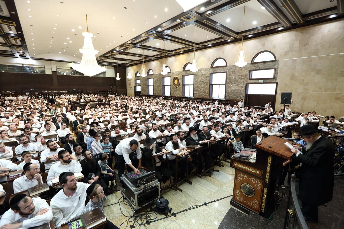 הגר"ד לנדו חיזק את אברכי מודיעין עילית