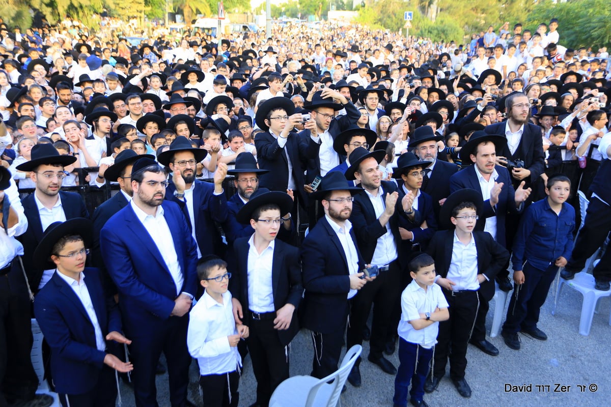 מסעו של שר התורה לירושלים • צפו בתיעוד