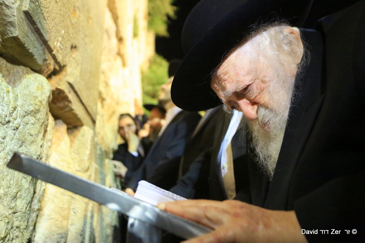 מסעו של שר התורה לירושלים • צפו בתיעוד