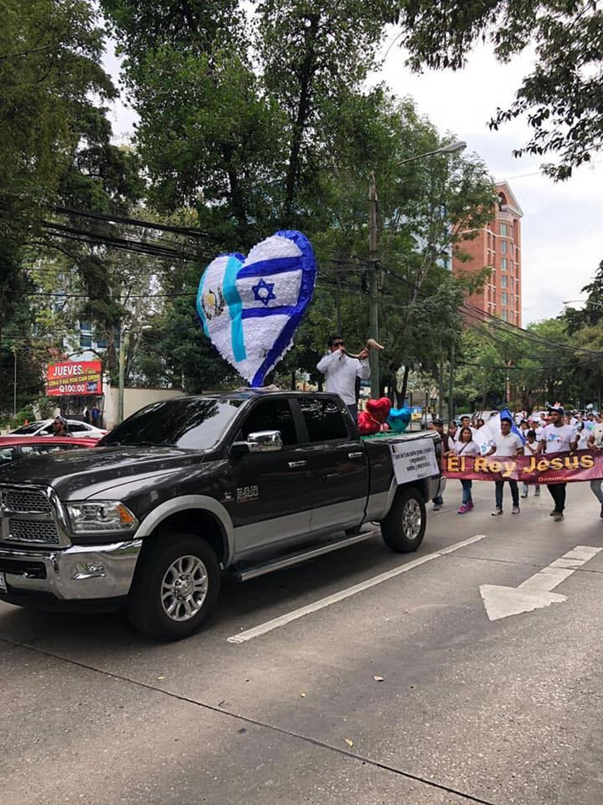 גואטמלה לא עוצרת: מצעד פרו-ישראלי ענק