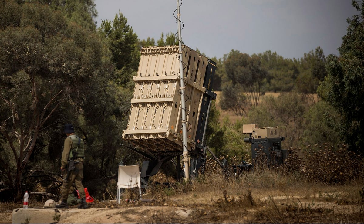 מערכות כיפת ברזל יירטו את רוב השיגורים