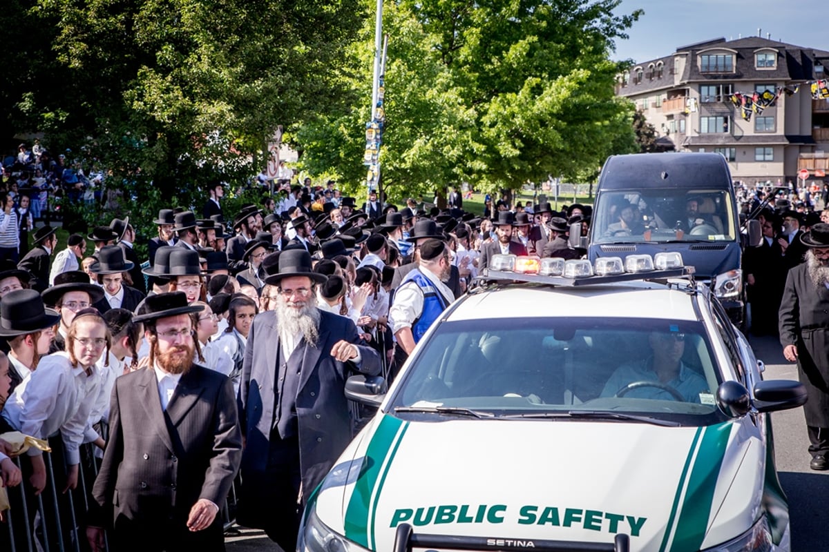 תיעוד ענק: ביקור הראב"ד בארצות-הברית