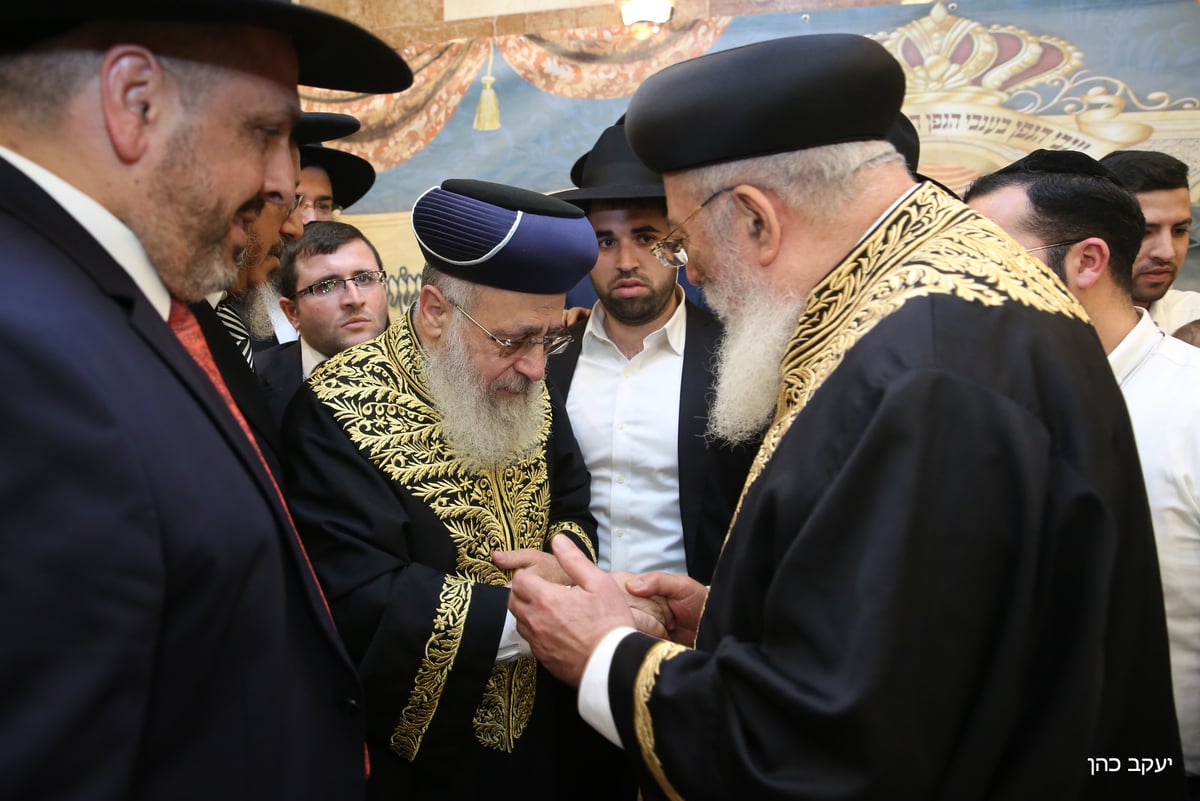 שלושת הראשל"צים בשמחה אחת • תיעוד