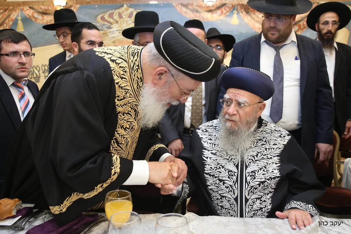 שלושת הראשל"צים בשמחה אחת • תיעוד