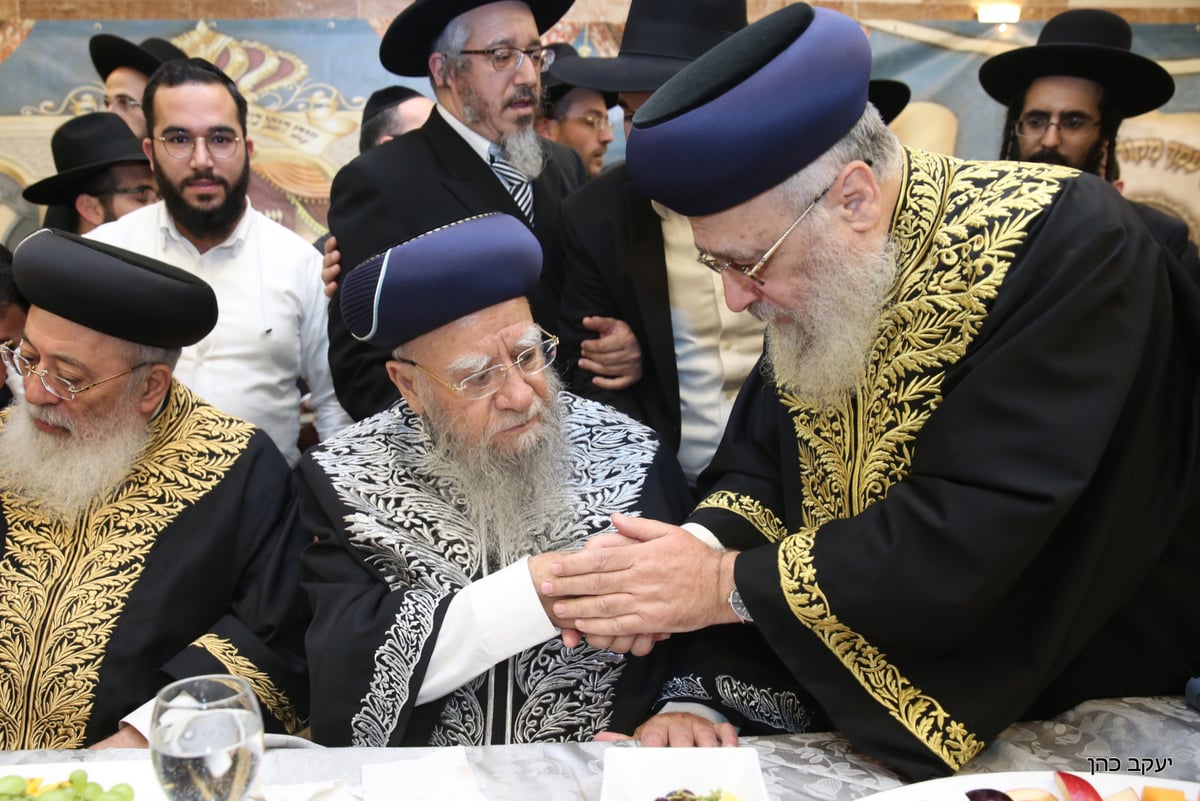 שלושת הראשל"צים בשמחה אחת • תיעוד