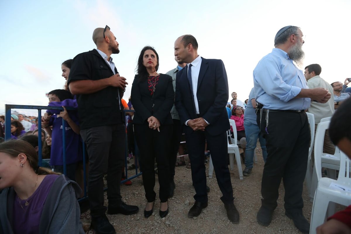 לקראת הריסת הבתים: עצרת מחאה ב'נתיב האבות'