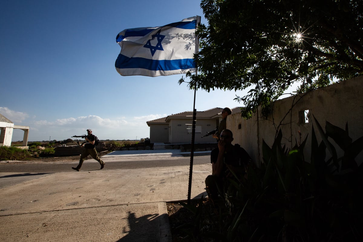 צפו בגלריה: תרגיל ביטחוני ברמת הגולן