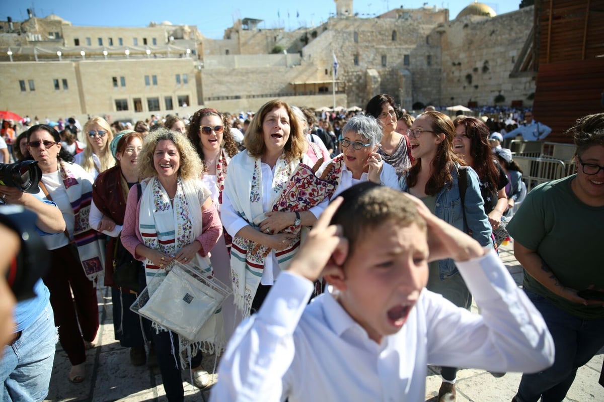 'נשות הכותל'  עוררו פרובוקציה בעזרת נשים