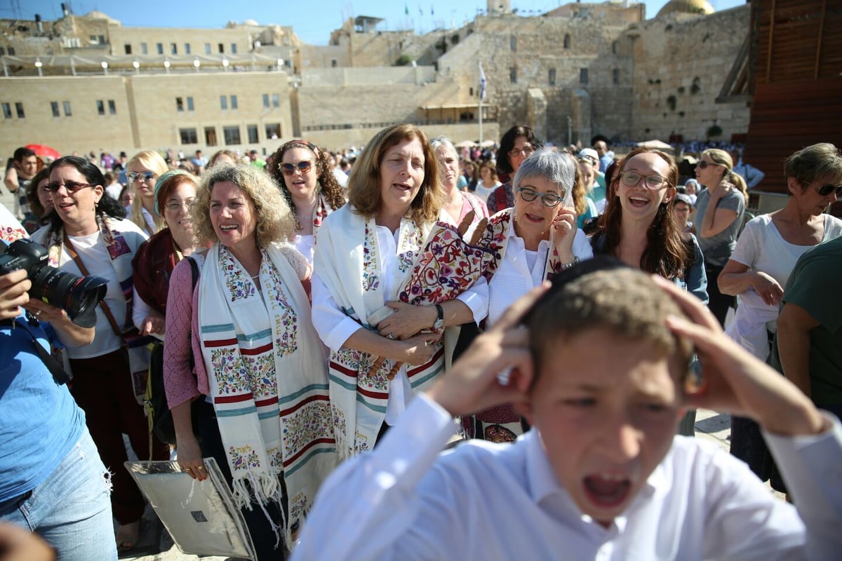 'נשות הכותל'  עוררו פרובוקציה בעזרת נשים