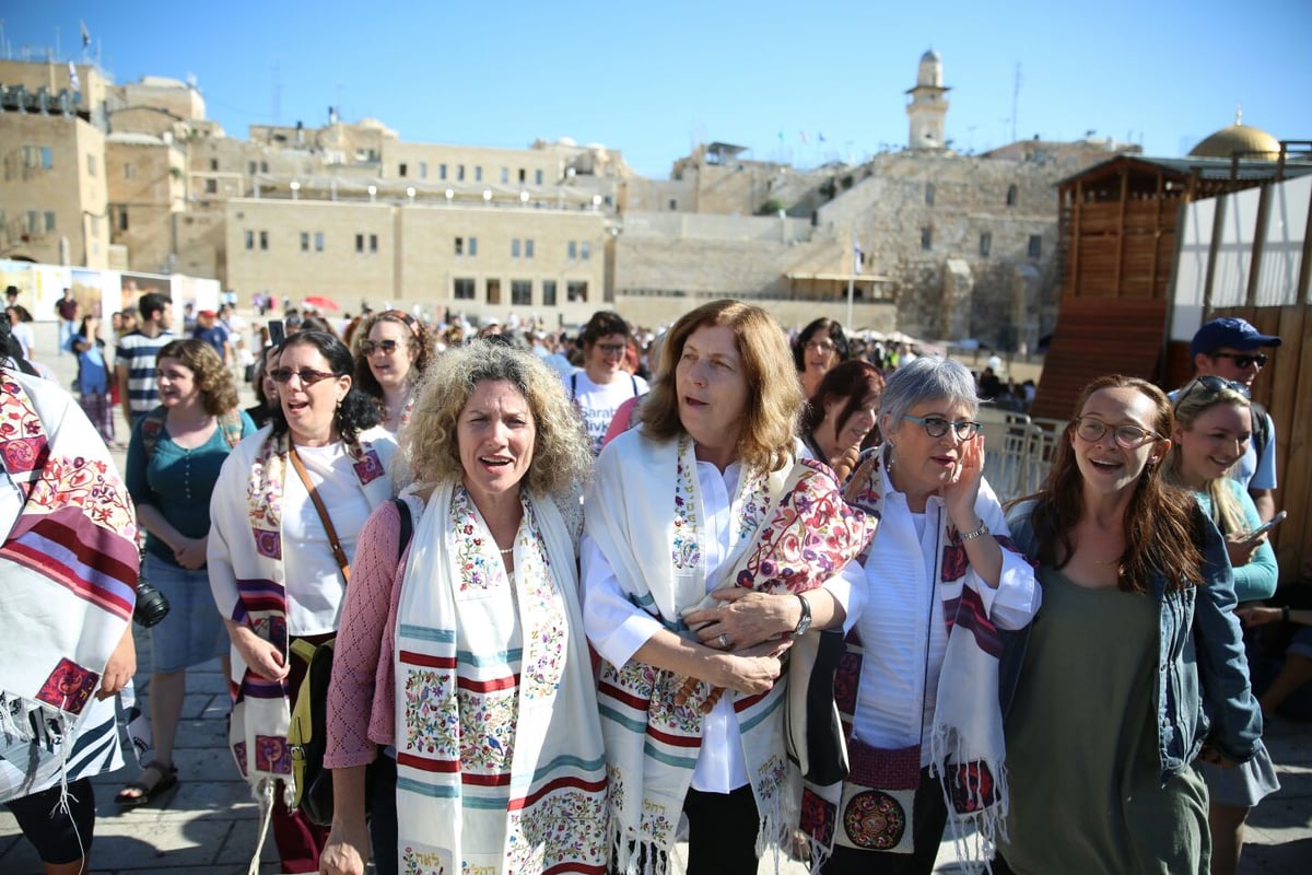 'נשות הכותל'  עוררו פרובוקציה בעזרת נשים