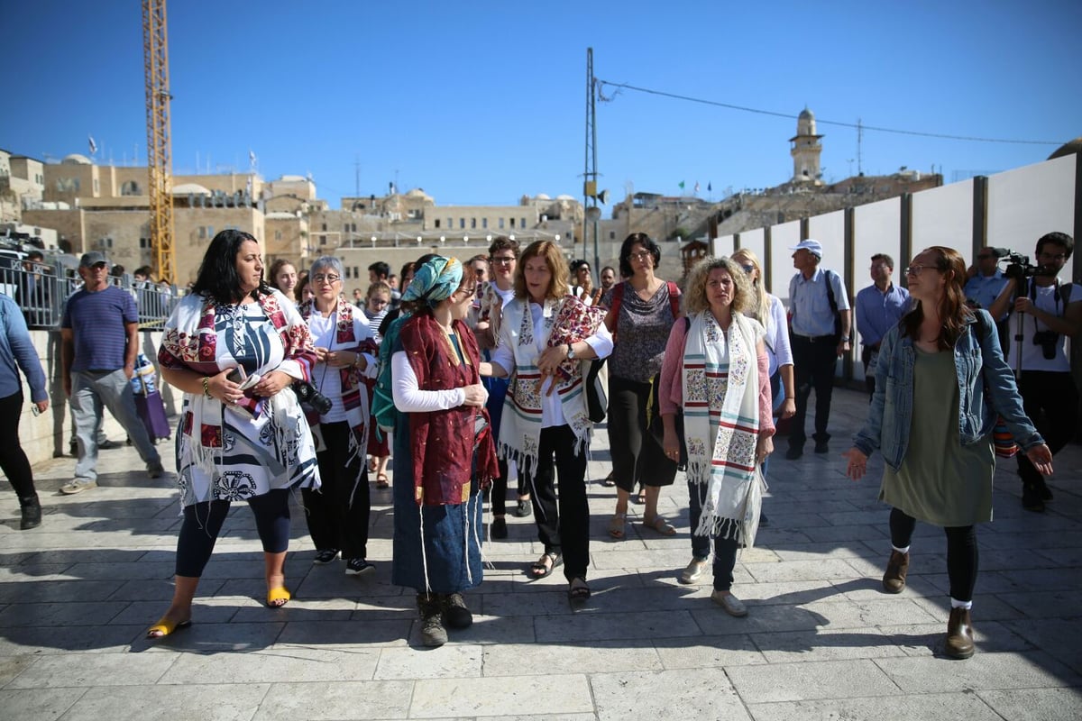 'נשות הכותל'  עוררו פרובוקציה בעזרת נשים