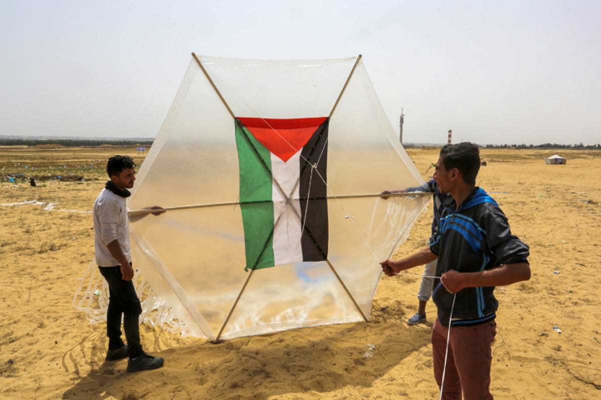 שוב פעם: צה"ל ירה לעבר משגרי עפיפונים