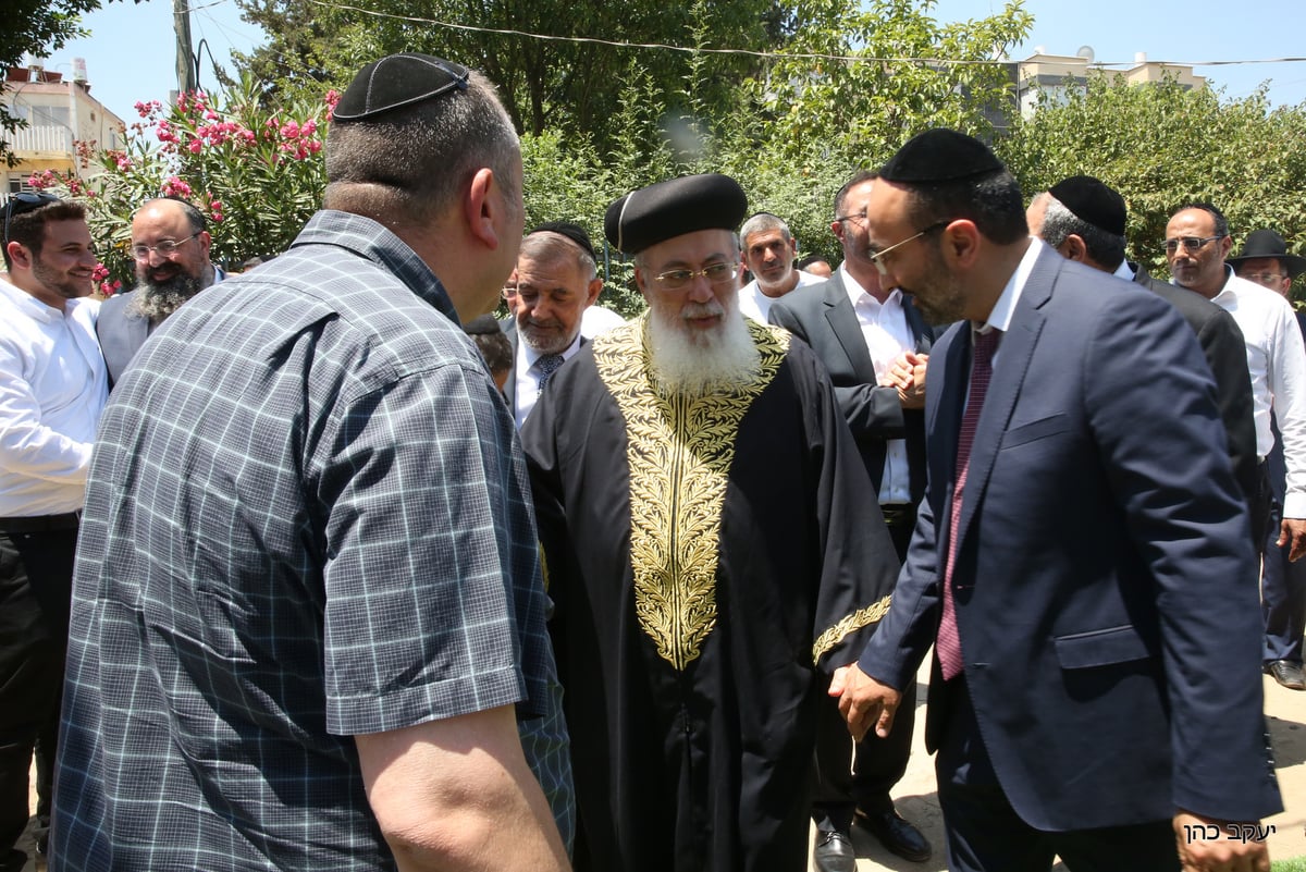 בסימן השלום הספרדי: חנוכת מקווה חדש  בעיר לוד