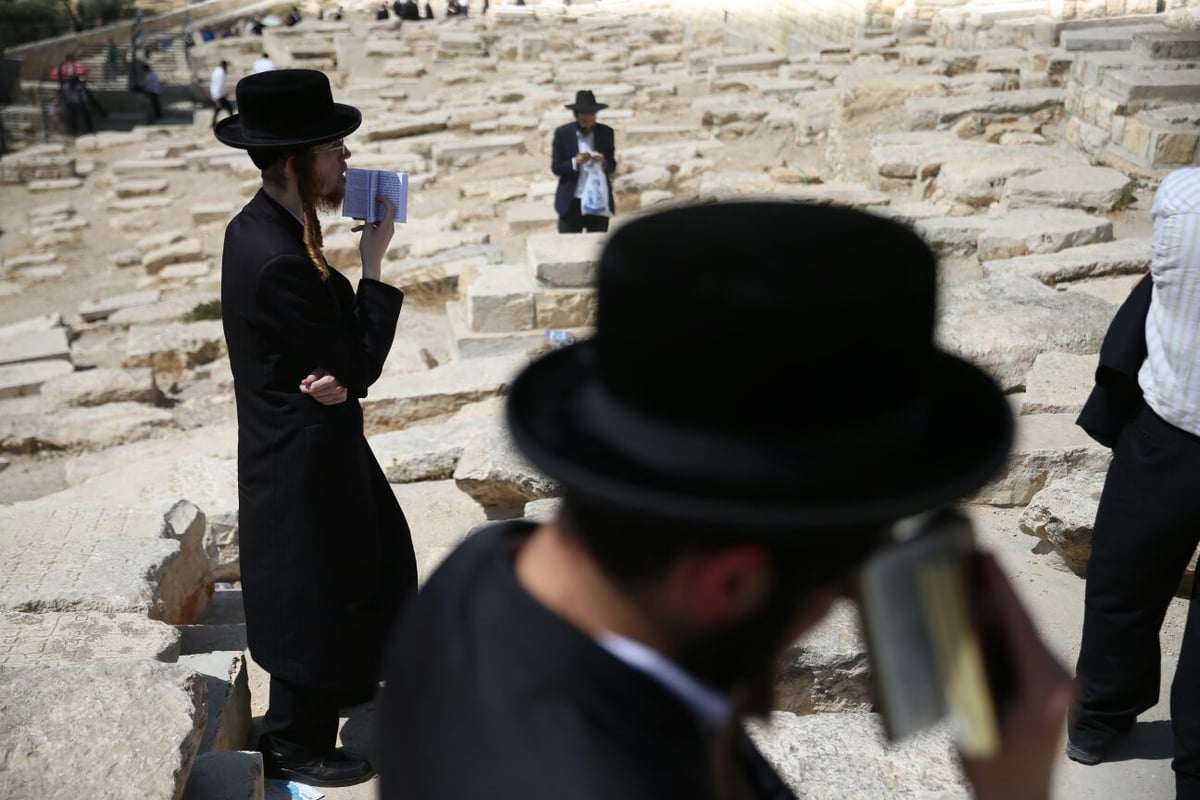 הילולת ה'אור החיים' בהר הזיתים • גלריה