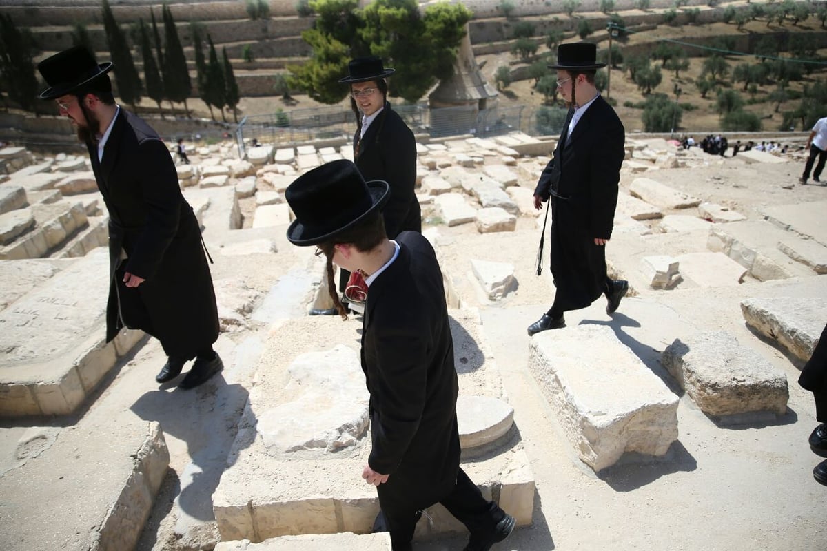 הילולת ה'אור החיים' בהר הזיתים • גלריה