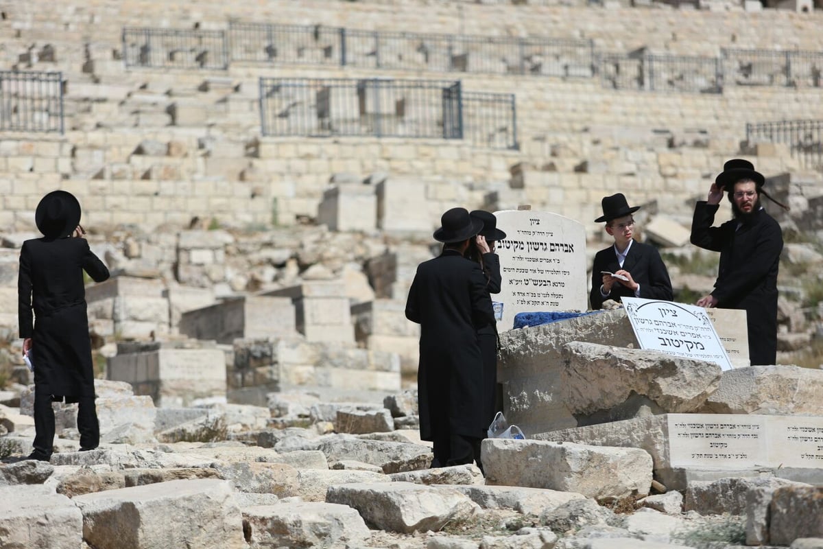 הילולת ה'אור החיים' בהר הזיתים • גלריה