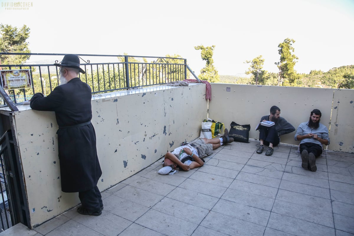 בציון הרשב"י: עצרת תפילה לביטול חוק הגיוס • צפו