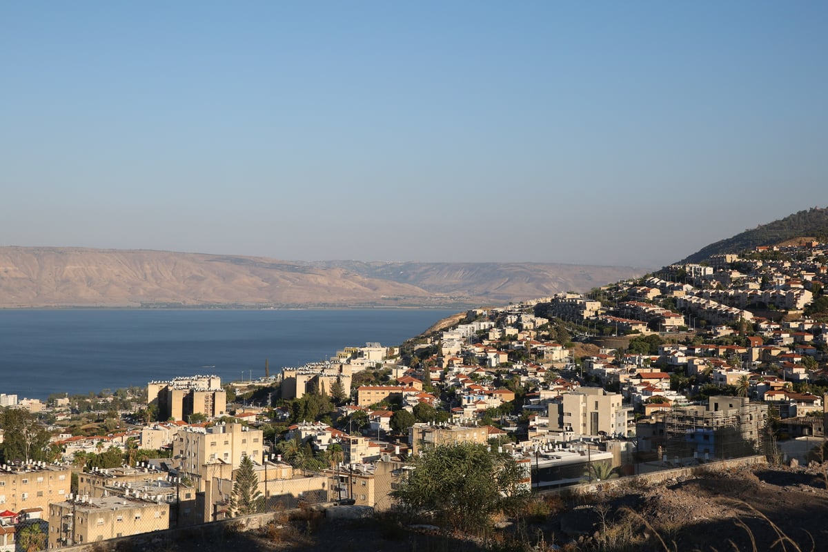 כך נראית טבריה לאחר עשרות רעידות אדמה