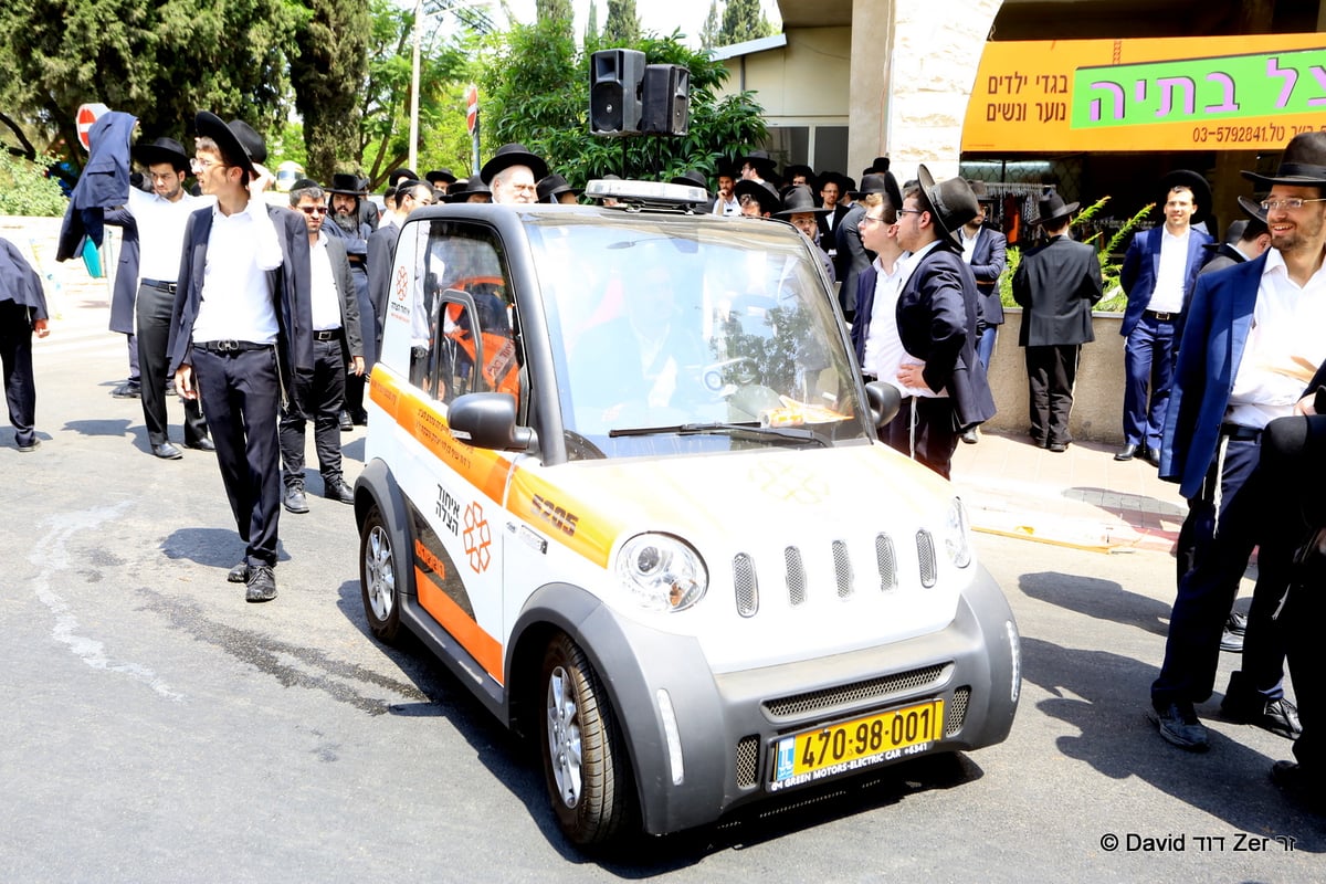 בני ברק נפרדה מהמקובל רבי  שריה דבליצקי זצ"ל