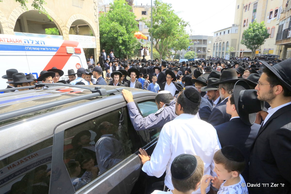 בני ברק נפרדה מהמקובל רבי  שריה דבליצקי זצ"ל