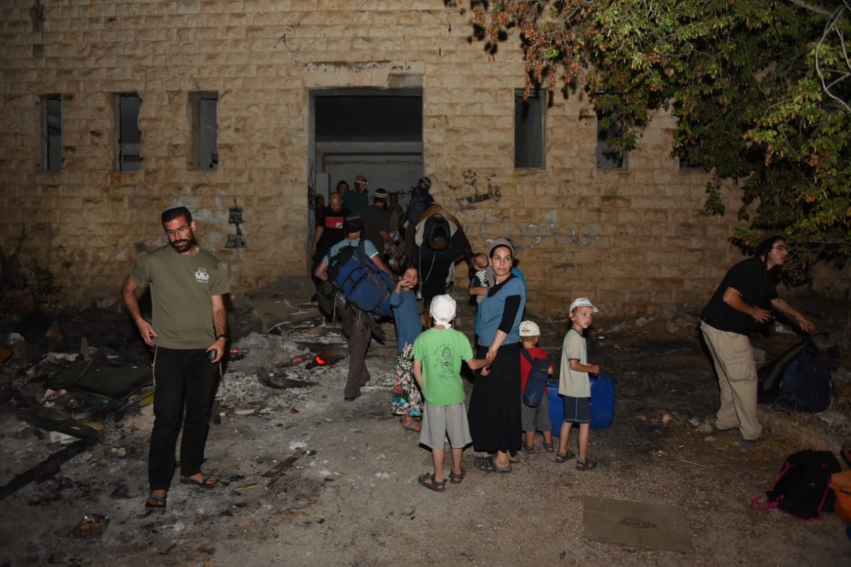 מבצע לילי: מגורשי 'שאנור' חזרו אל היישוב