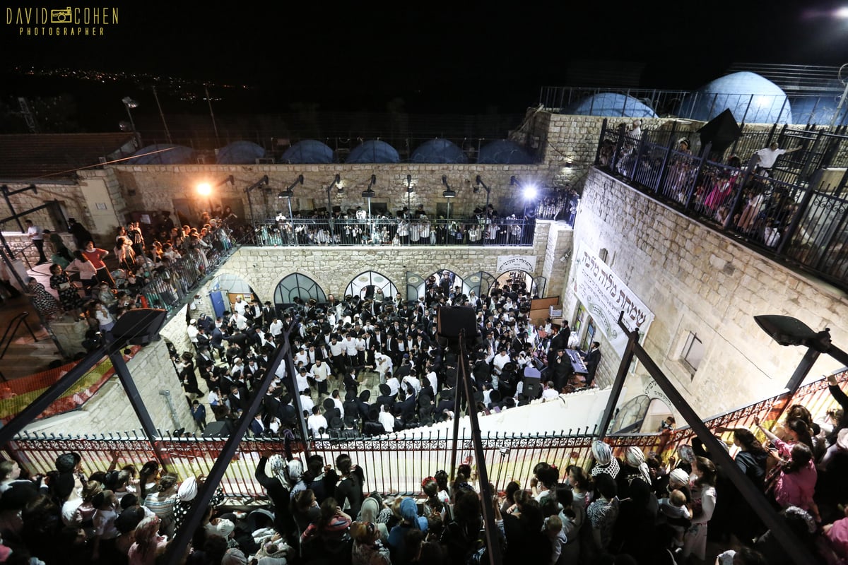 מלווה מלכה וריקודים אצל 'רבי שמעון' • צפו