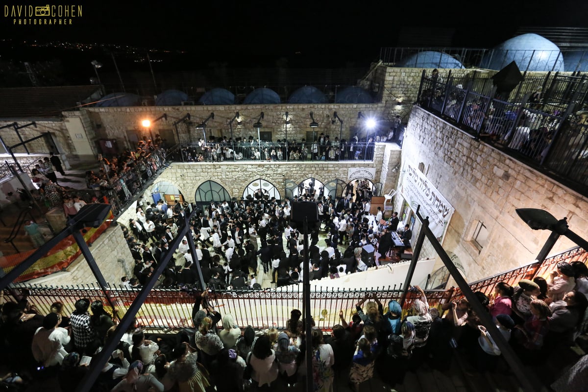 מלווה מלכה וריקודים אצל 'רבי שמעון' • צפו