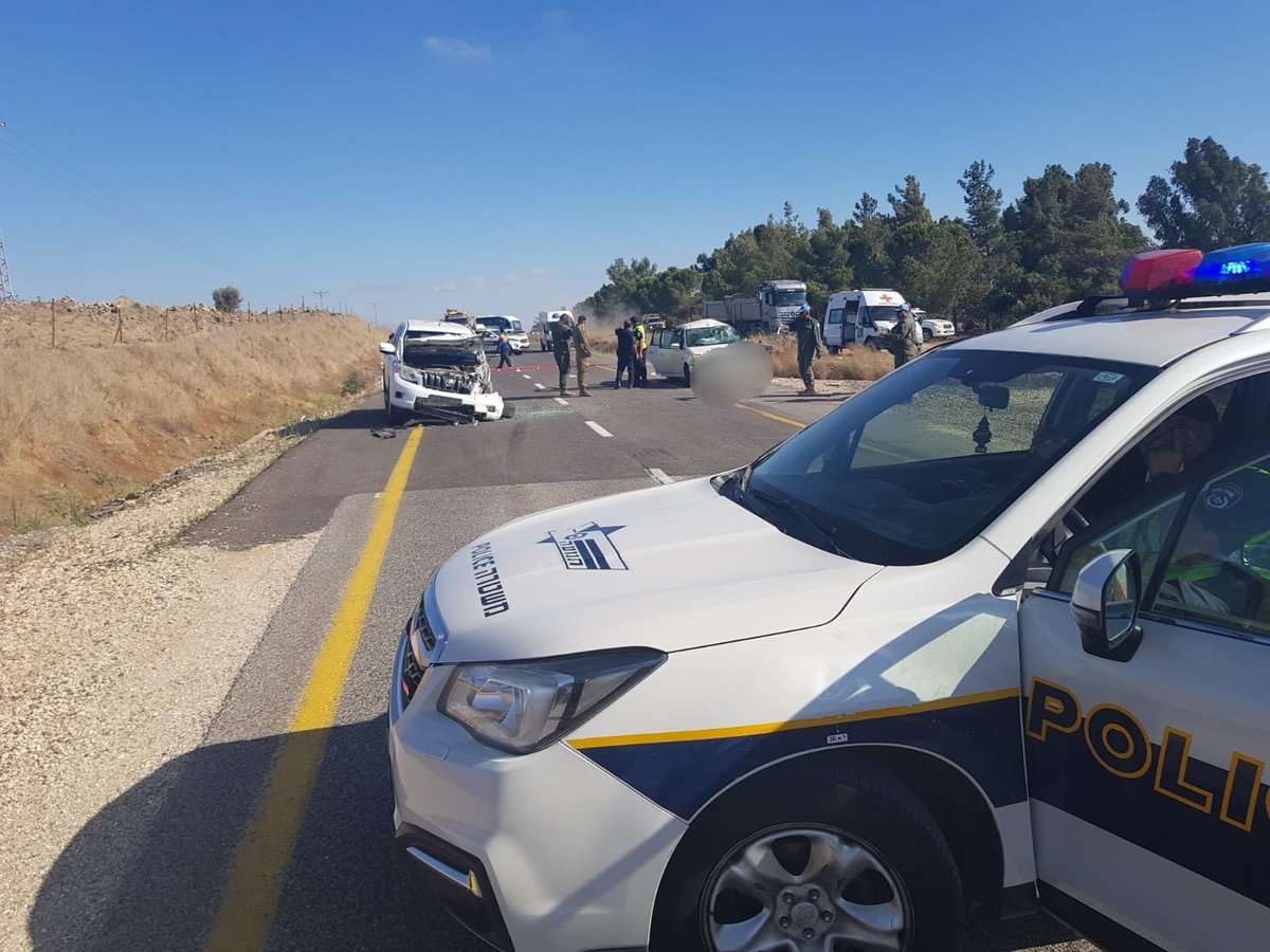 תאונה קשה מאד בצפון: שבעה בני משפחה חרדית נפצעו