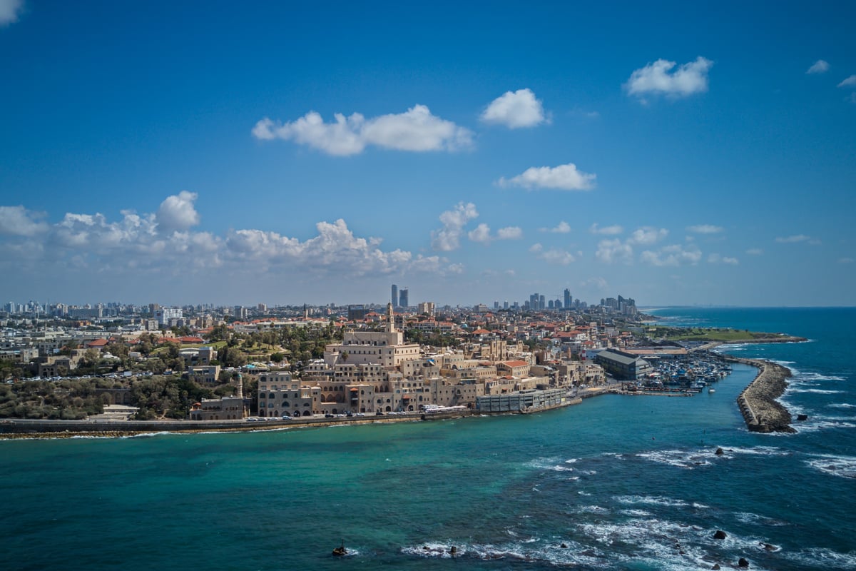 תל אביב - יפו, במבט מדהים מהאוויר • צפו