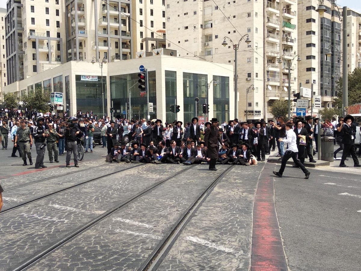 הסתיימה הפגנת 'הפלג' בירושלים; 46 מפגינים - נעצרו