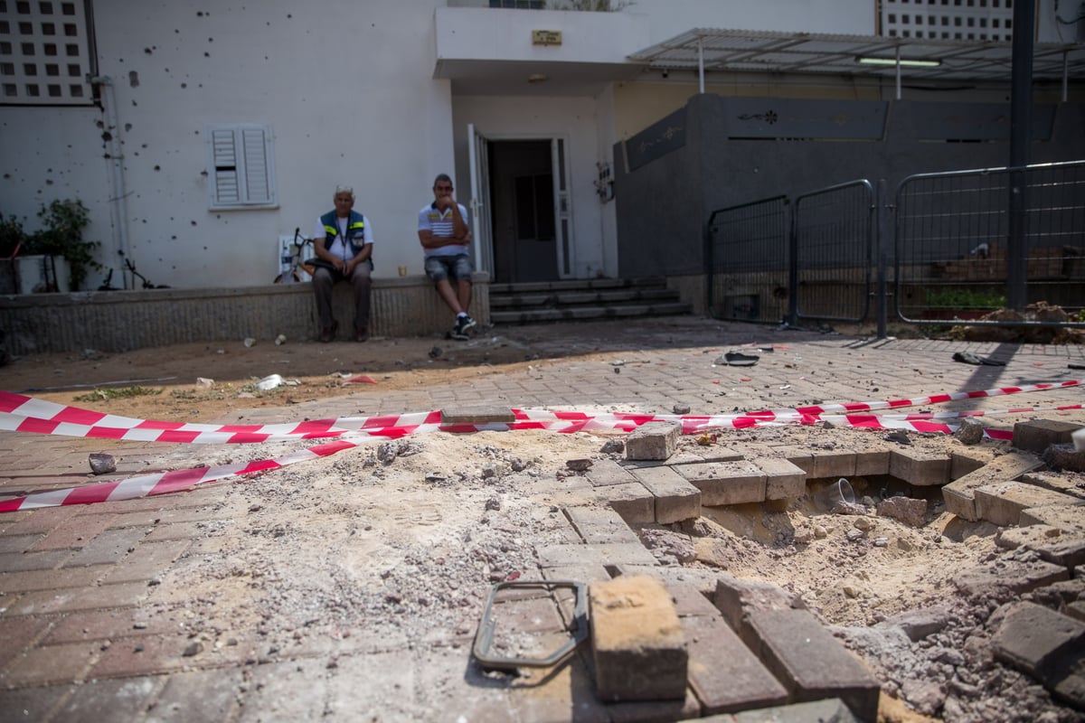 שדרות עיר מלחמה; כך זה נראה בשטח. צפו