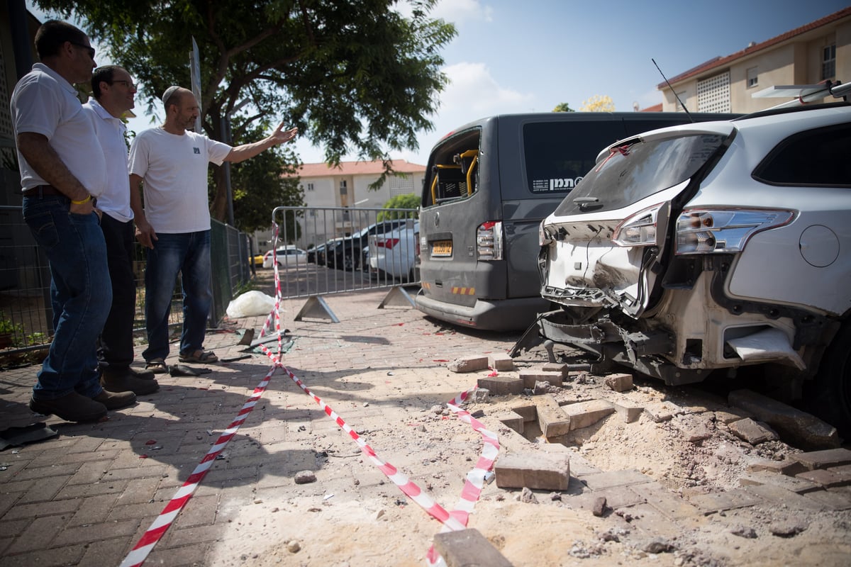 שדרות עיר מלחמה; כך זה נראה בשטח. צפו