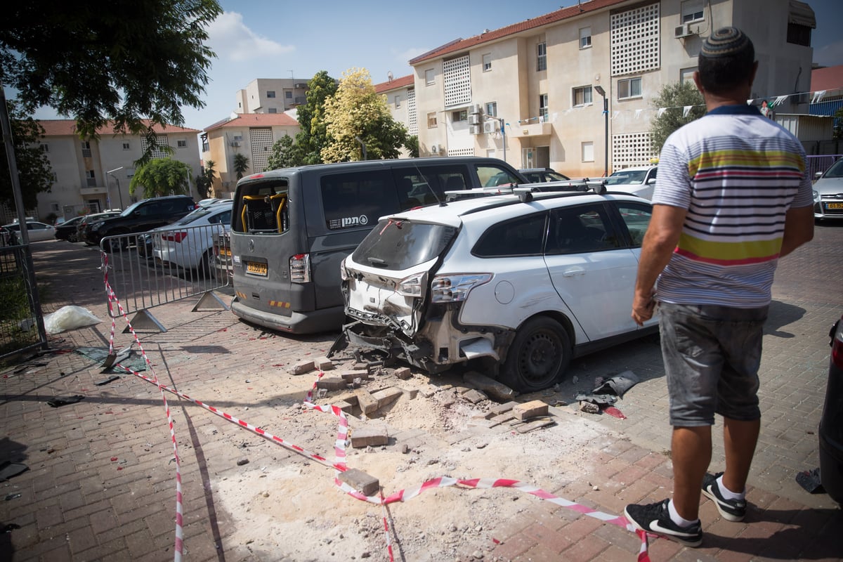 שדרות עיר מלחמה; כך זה נראה בשטח. צפו