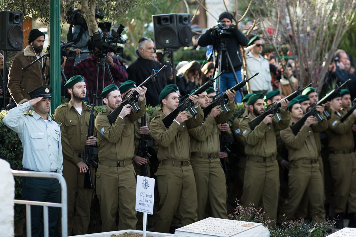 הלווית בהשתתפות חיילי צה"ל. אילוסטרציה