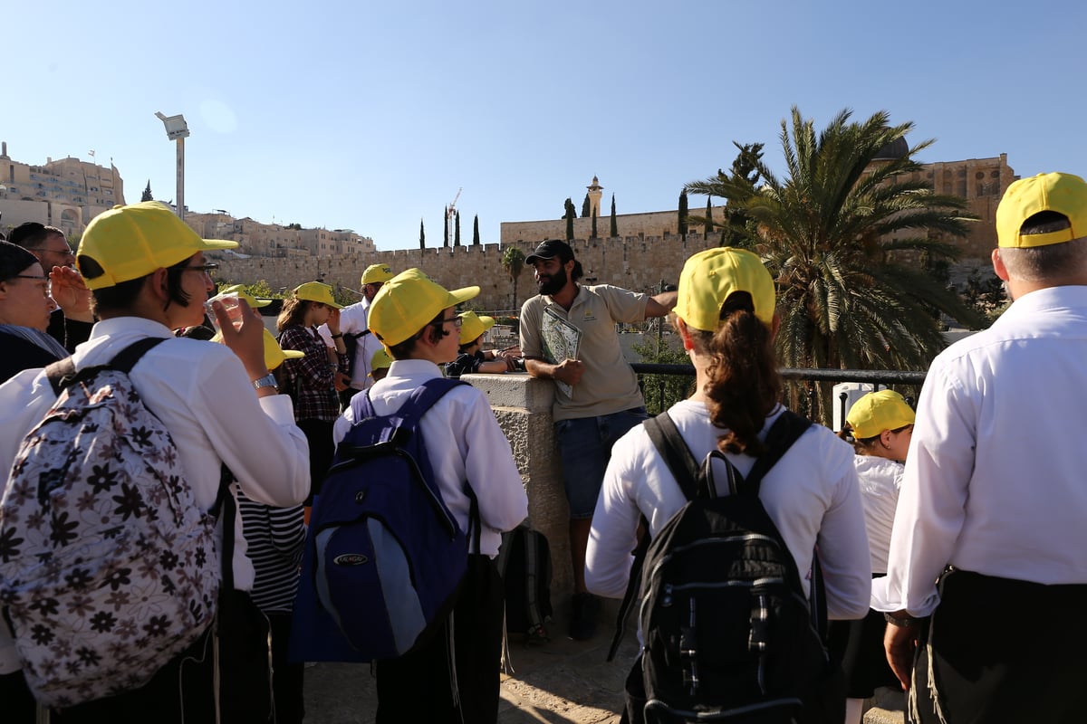 צפו בתמונות: פרוייקט הענק "בשבילי ירושלים 2"