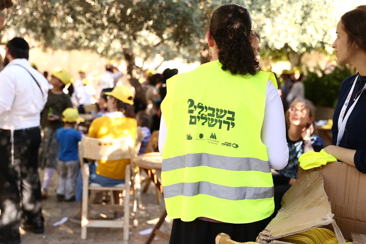 צפו בתמונות: פרוייקט הענק "בשבילי ירושלים 2"