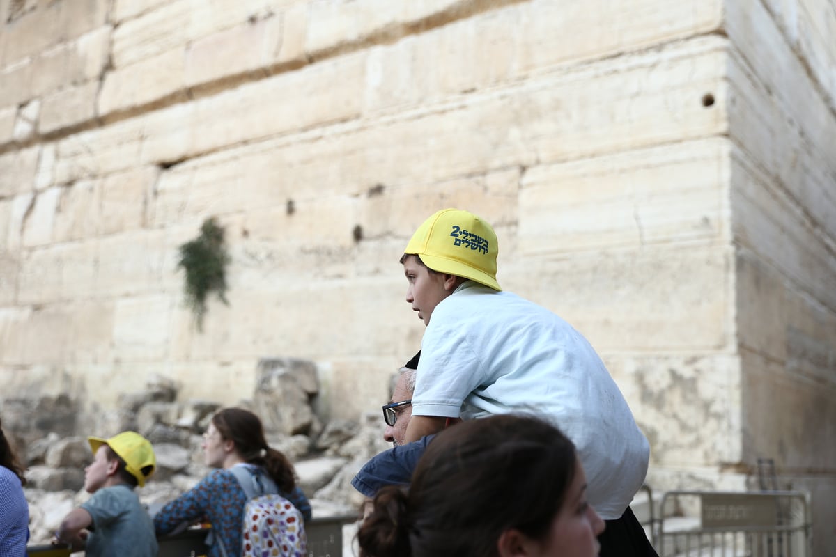 צפו בתמונות: פרוייקט הענק "בשבילי ירושלים 2"