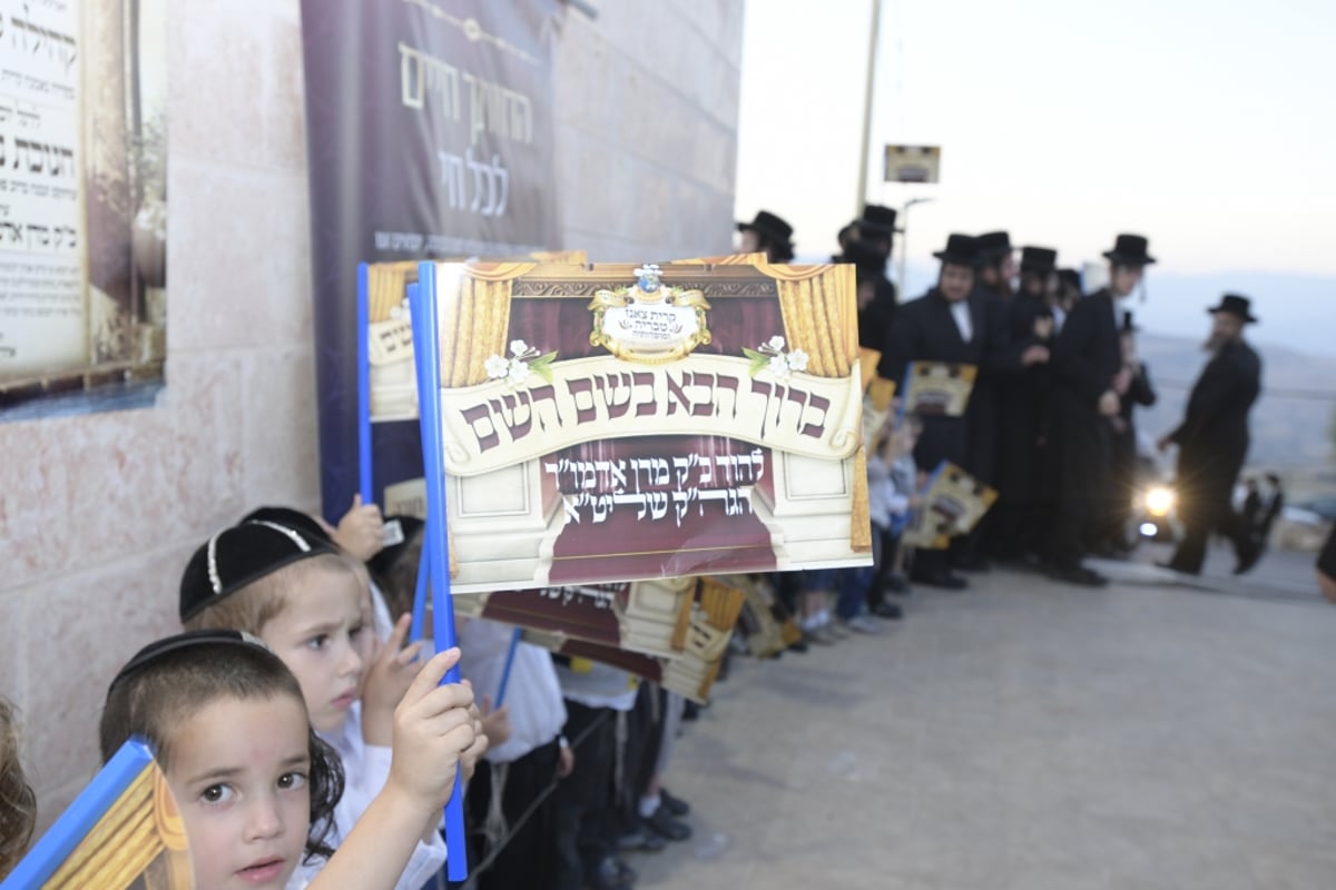 תיעוד: חנוכת ביהמ"ד של צאנז בטבריה