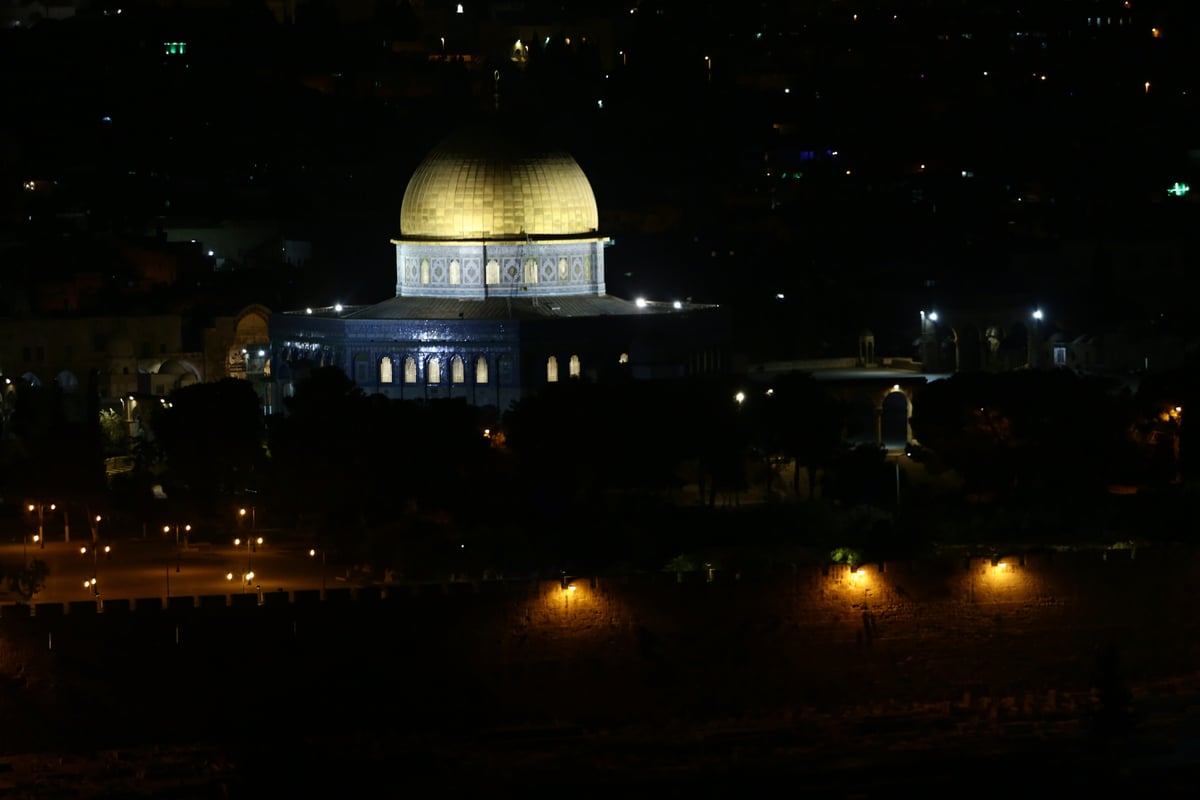 לילה 'אלולי' בעיר העתיקה בירושלים • צפו