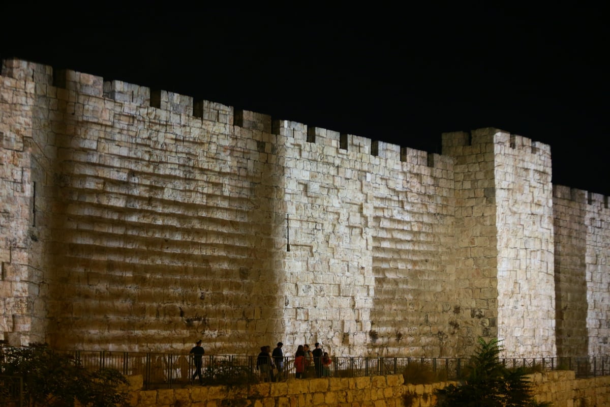 לילה 'אלולי' בעיר העתיקה בירושלים • צפו