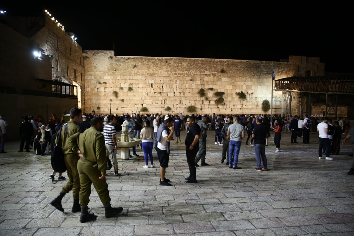 לילה 'אלולי' בעיר העתיקה בירושלים • צפו