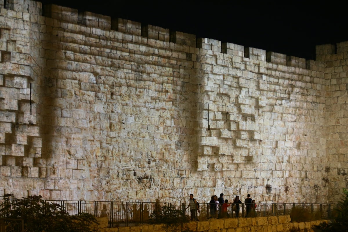 לילה 'אלולי' בעיר העתיקה בירושלים • צפו