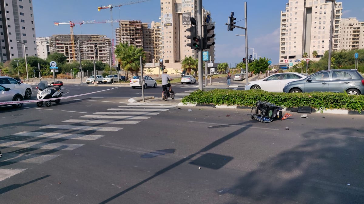 זירת התאונה, הבוקר