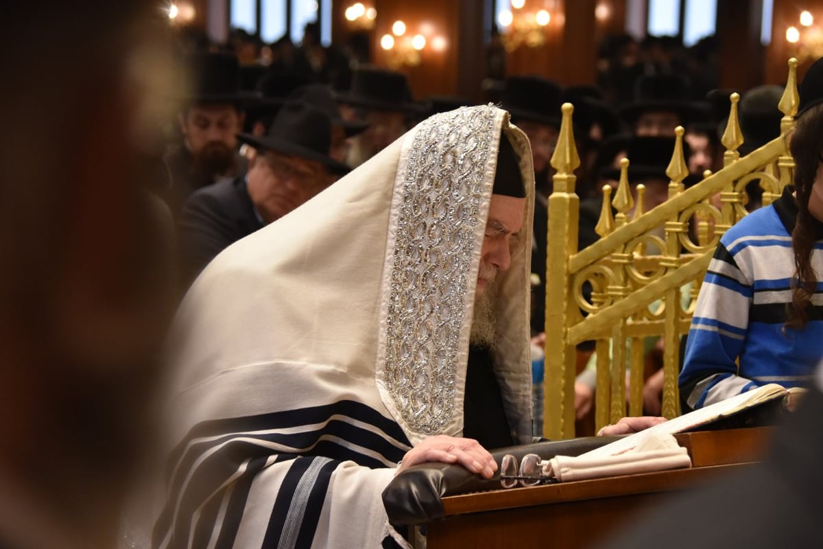 א' דסליחות בחצר הקודש בעלזא • תיעוד