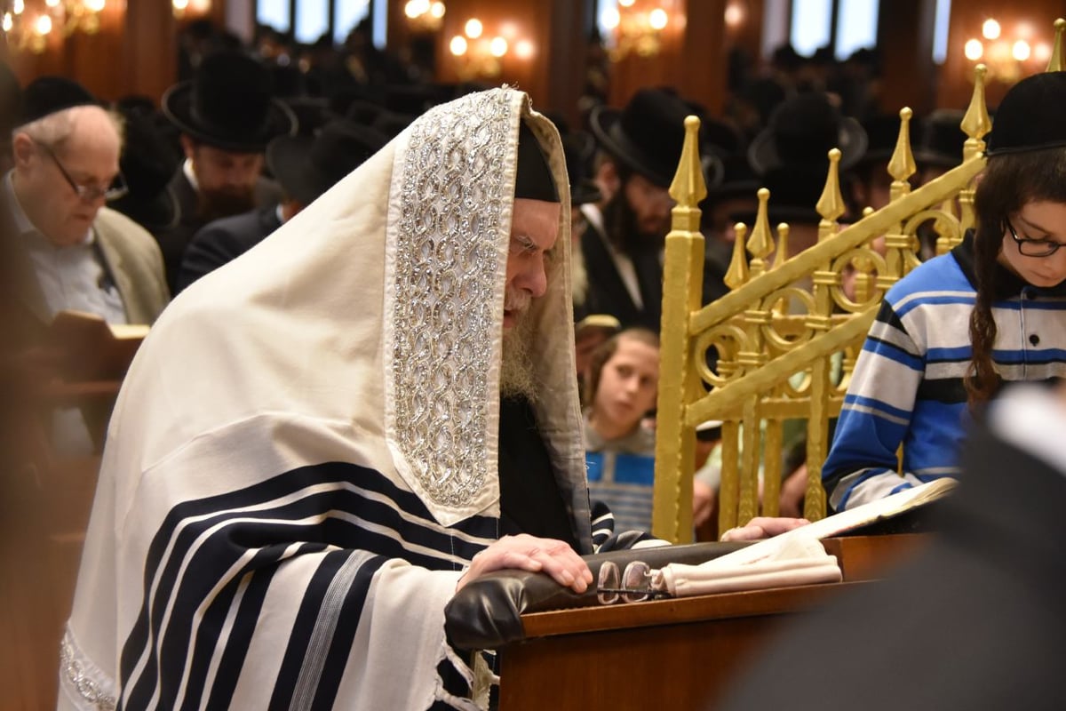 א' דסליחות בחצר הקודש בעלזא • תיעוד