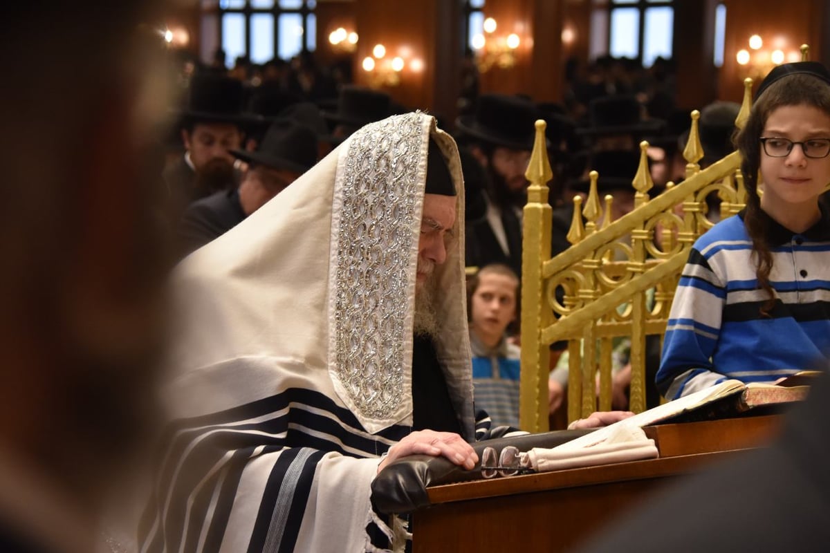 א' דסליחות בחצר הקודש בעלזא • תיעוד